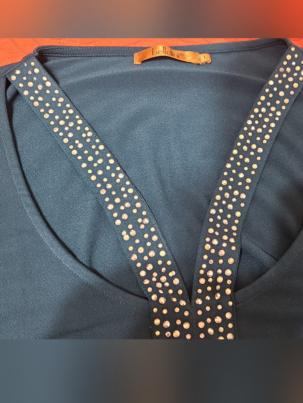 Belldini Top W/ BLING!